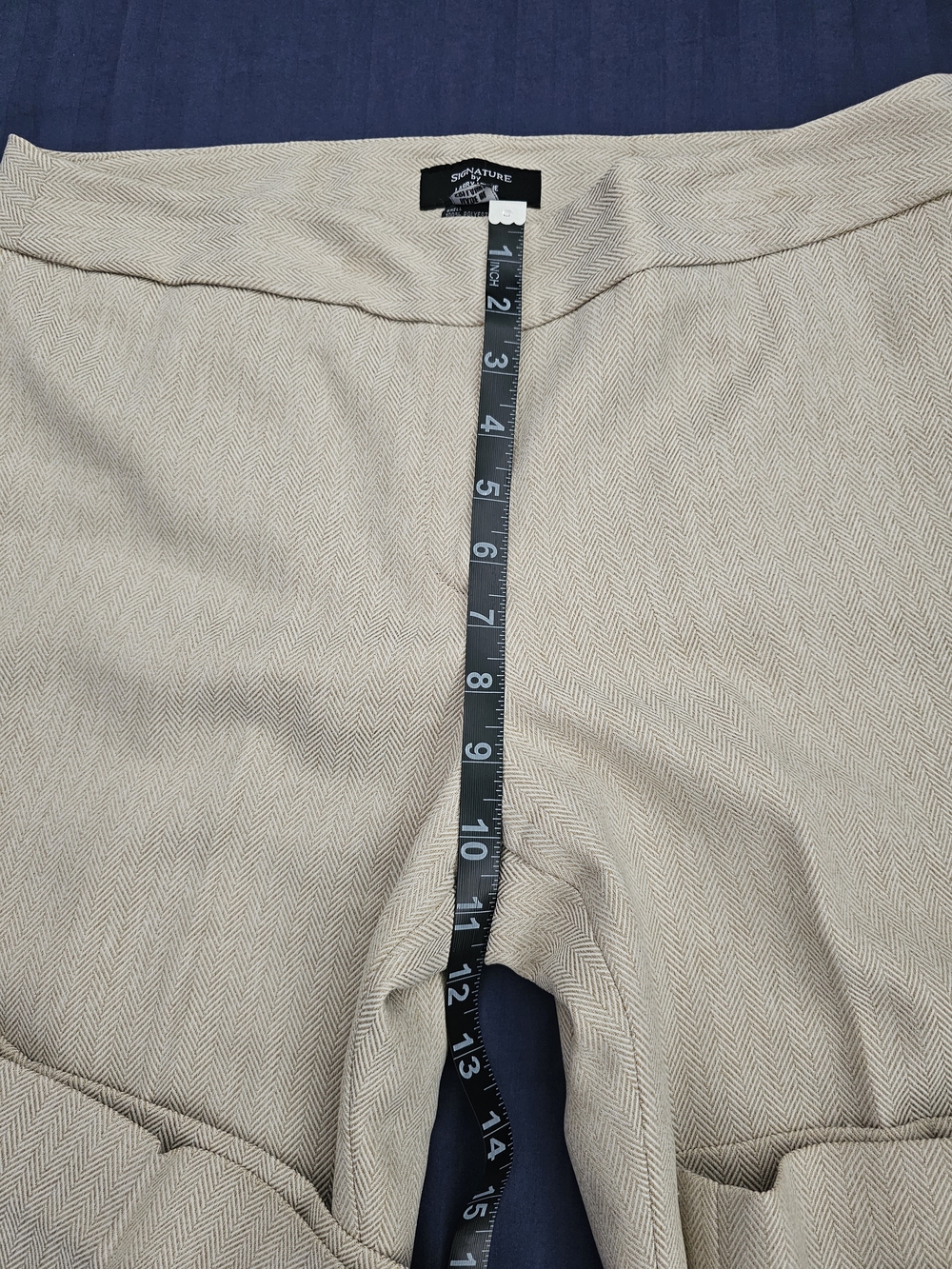 VINTAGE (Y2K) Exellent.  Signature By Larry Levine Wms 2 Pcs Pants Suit SIZE 8. - Picture 12 of 16